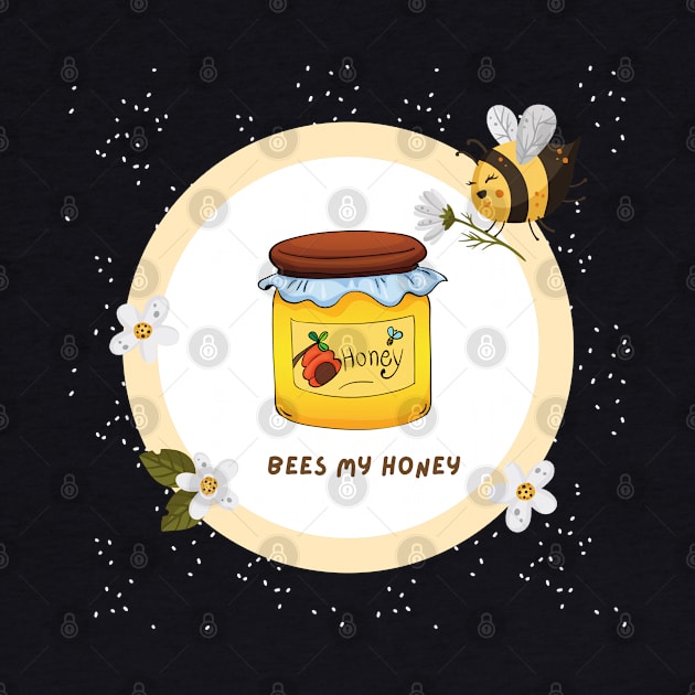 Bees my honey by Mission Bear